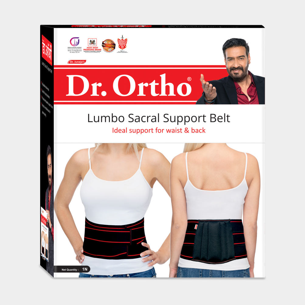 Ortho back support belt best sale