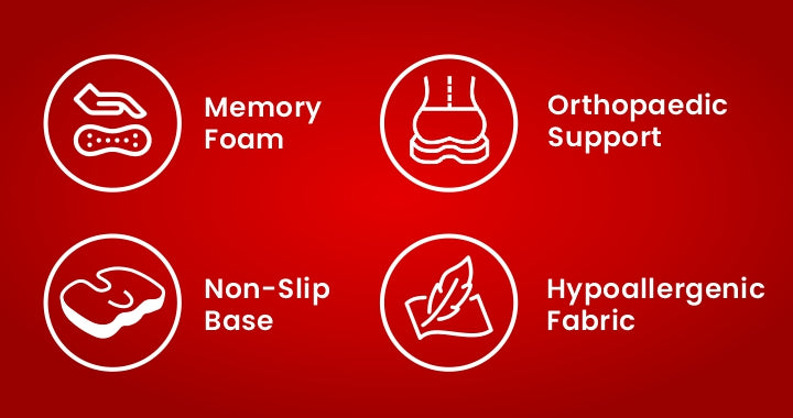 Dr. Ortho Orthopaedic Coccyx Seat Cushion