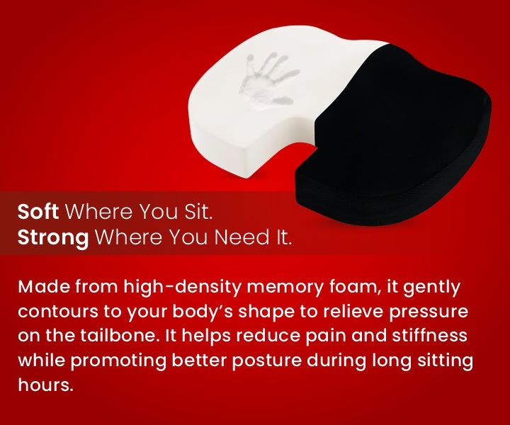 Dr. Ortho Orthopaedic Coccyx Seat Cushion