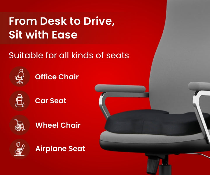 Dr. Ortho Orthopaedic Coccyx Seat Cushion