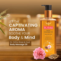 Dr. Ortho Rose & Oud Body Massage Oil