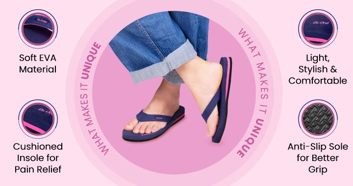 Dr. Ortho Extra Soft Slippers for Women