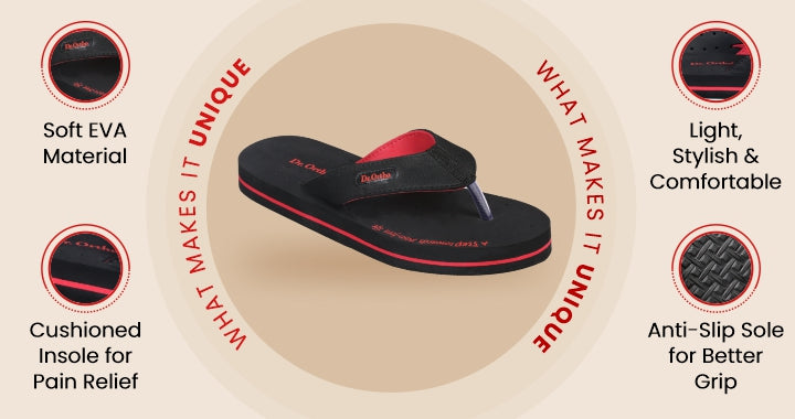Dr. Ortho Soft Slippers for Men