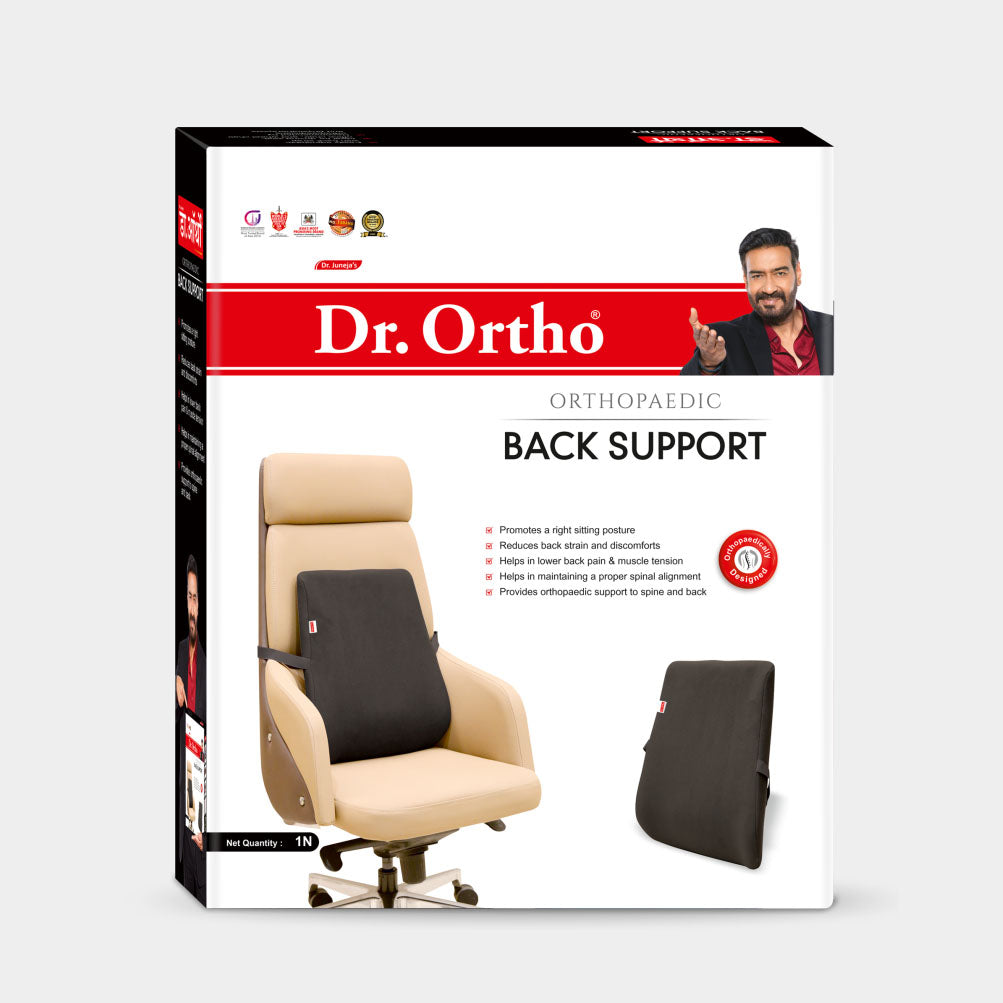 Back Support Pillow in PU Foam Dr Ortho Back Support Dr. Ortho