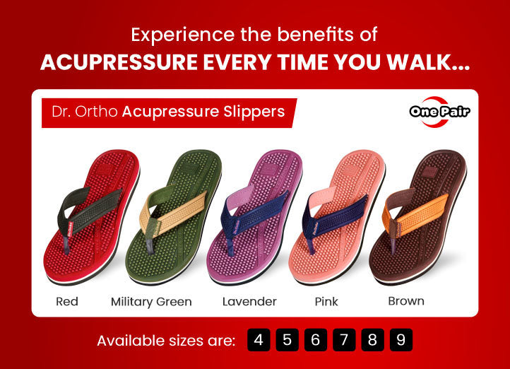 Dr. Ortho Acupressure Ladies Slippers