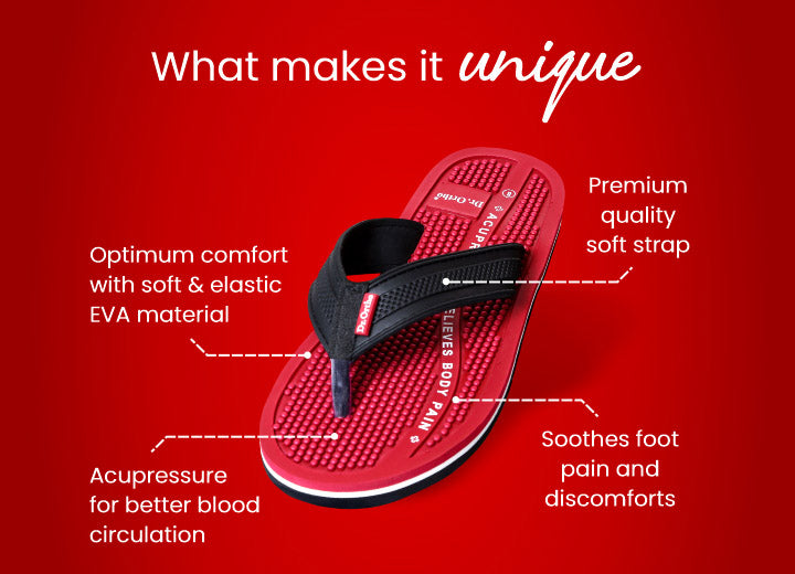 Buy Dr. Ortho Acupressure Slippers for Men and Women