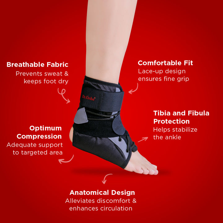 Dr. Ortho Ankle Brace Lace Up