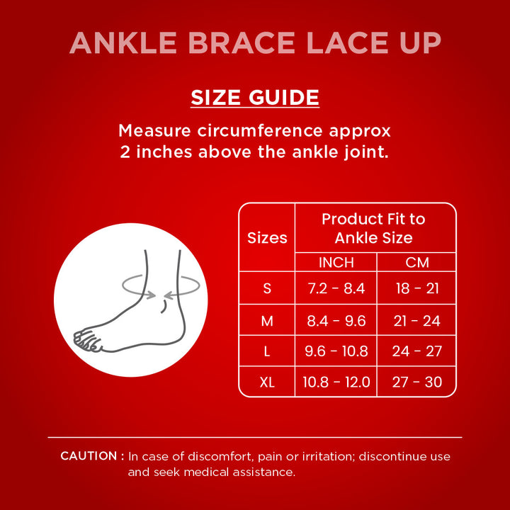 Dr. Ortho Ankle Brace Lace Up