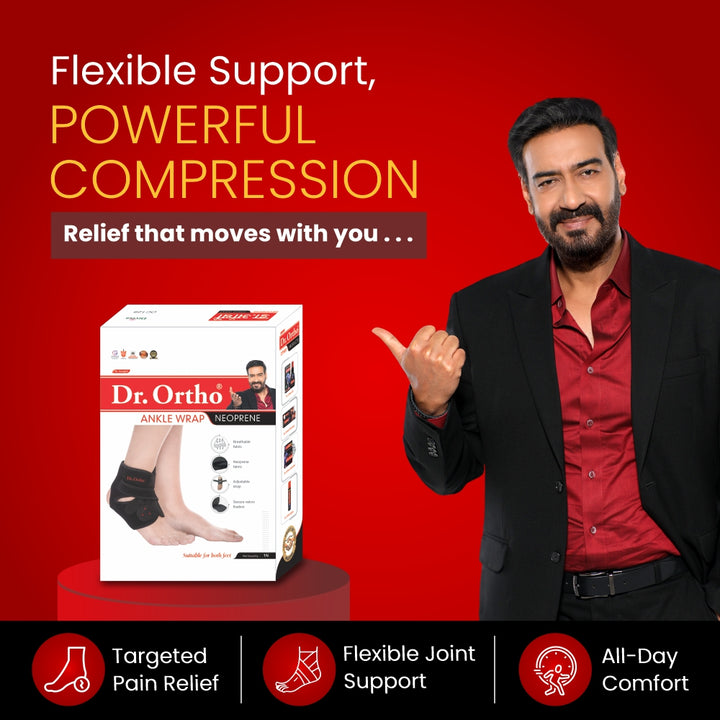 Dr. Ortho Ankle Wrap Neoprene