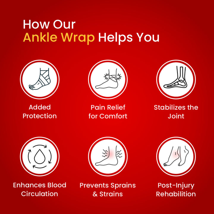 Dr. Ortho Ankle Wrap Neoprene