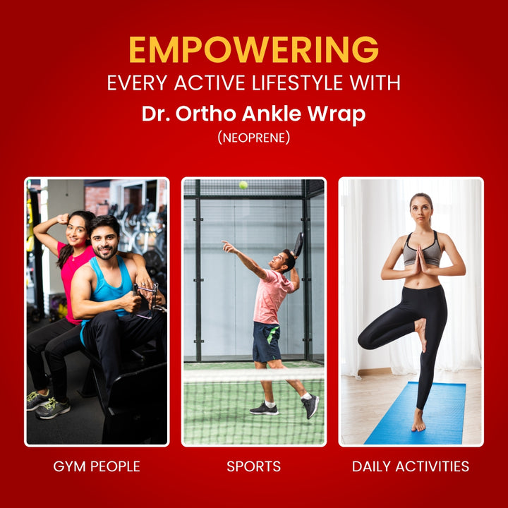Dr. Ortho Ankle Wrap Neoprene