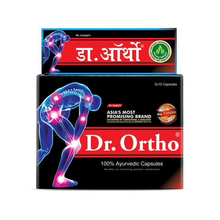 Dr. Ortho 1 Month Combo Pack (2 X Oil 120ml, 4 X Capsules 30Caps, Spray 75ml, Ointment 30g) - Dr. Ortho Store