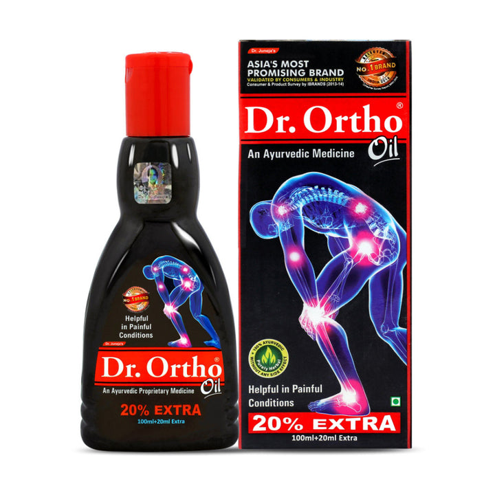 Dr Ortho Joint Pain Oil & Joint Pain Relief Capsule (Oil 120ml + 60 Capsules)