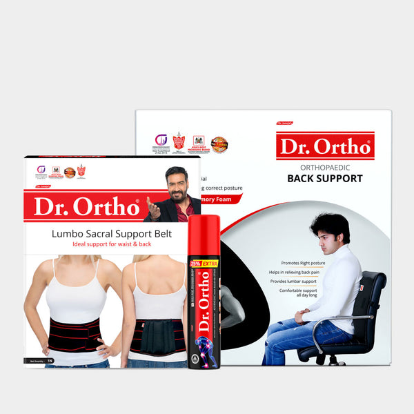 Comfortable Back Support Combo - Dr. Ortho