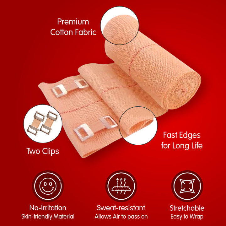 Dr. Ortho Crepe Bandage - 10cm x 4mt