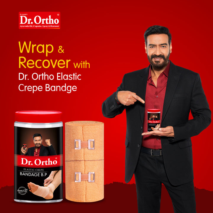 Dr. Ortho Crepe Bandage - 10cm x 4mt