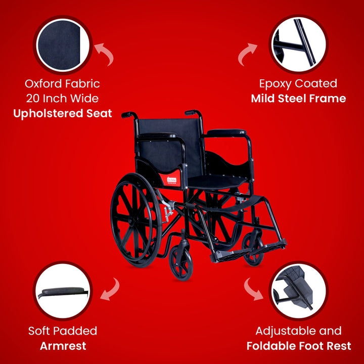 Dr. Ortho Foldable Wheel Chair