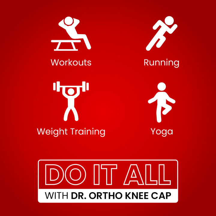Dr. Ortho Knee Cap (Black) - Dr. Ortho
