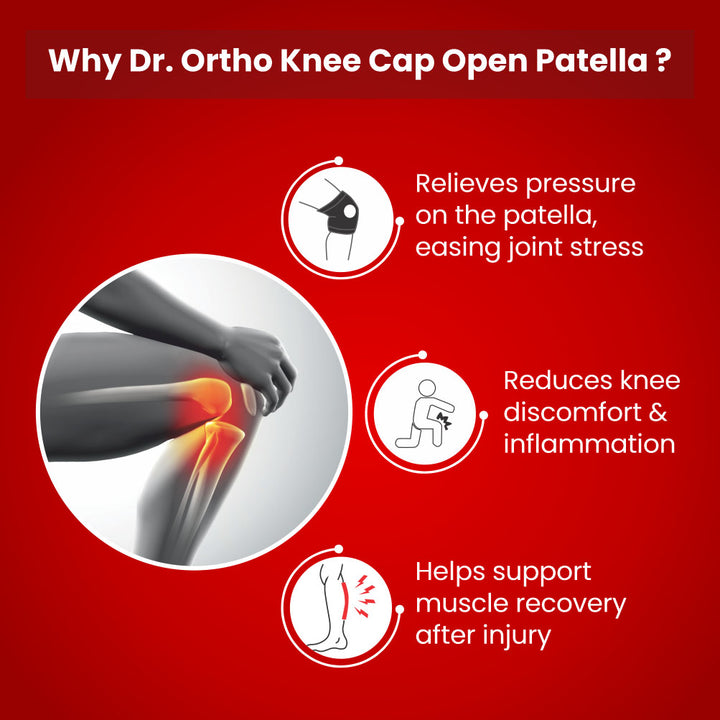 Dr. Ortho Knee Cap with Open Patella