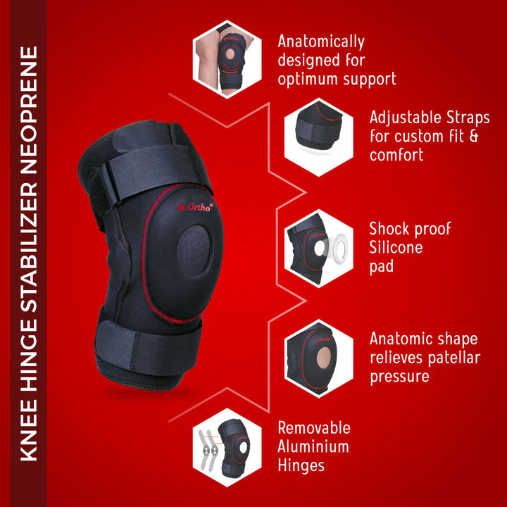 Dr. Ortho Knee Hinge Stabilizer Neoprene