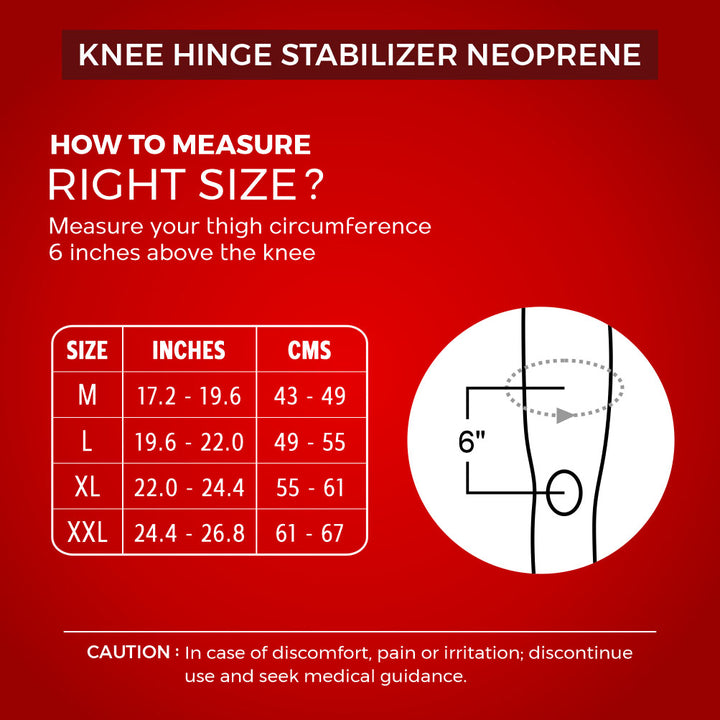 Dr. Ortho Knee Hinge Stabilizer Neoprene