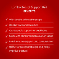 Dr. Ortho Lumbo Sacral Support Belt