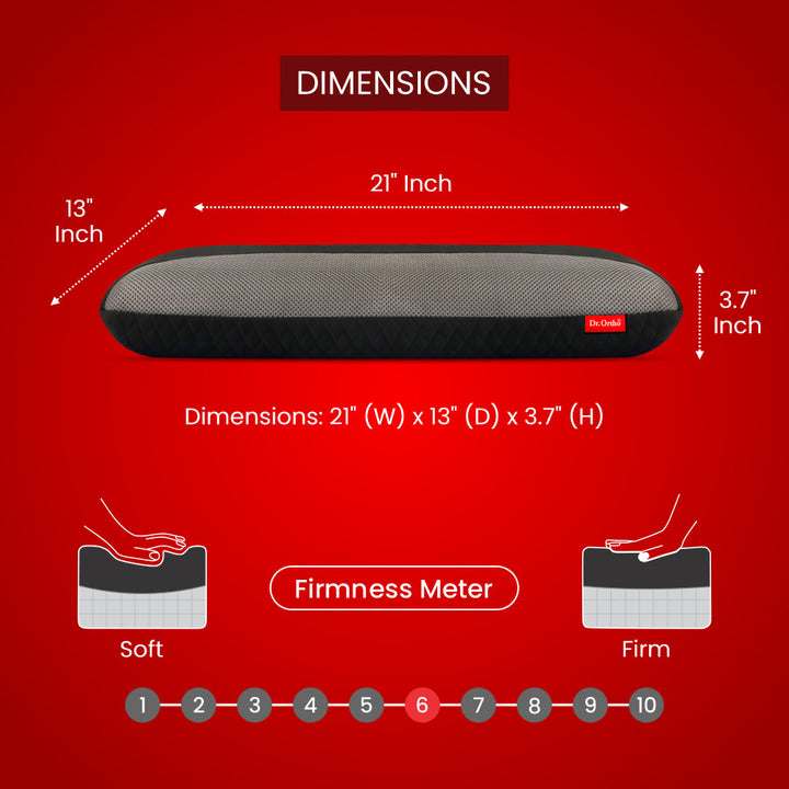 Dr. Ortho Regular Ortho Ease Memory Foam Pillow