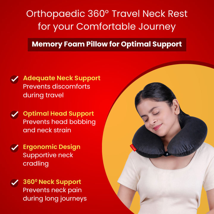 Dr. Ortho Orthopaedic 360° Travel Neck Rest Pillow