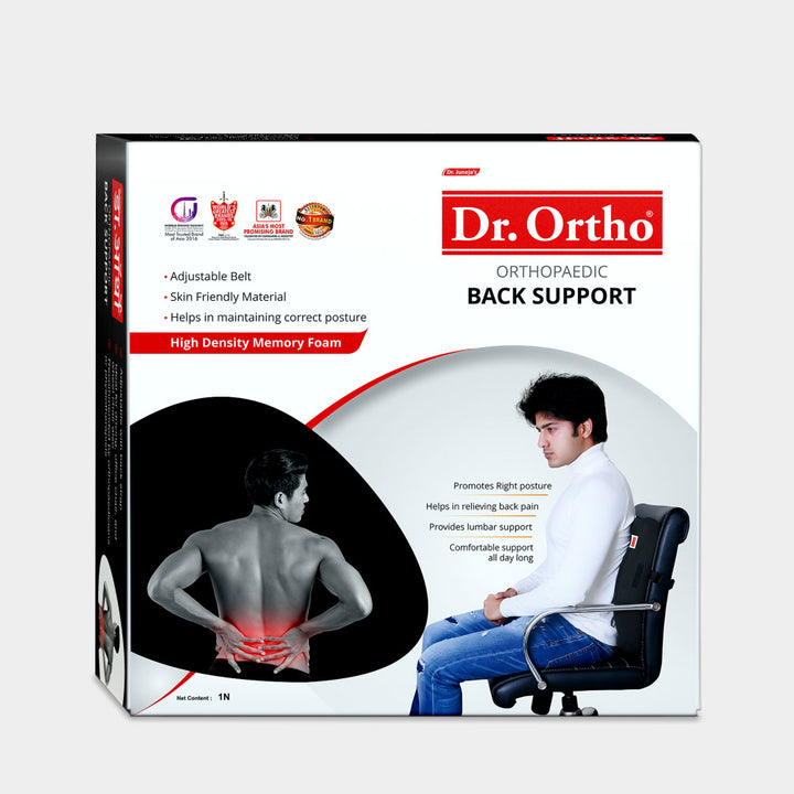 Dr. Ortho Orthopaedic Back Support [Memory Foam]