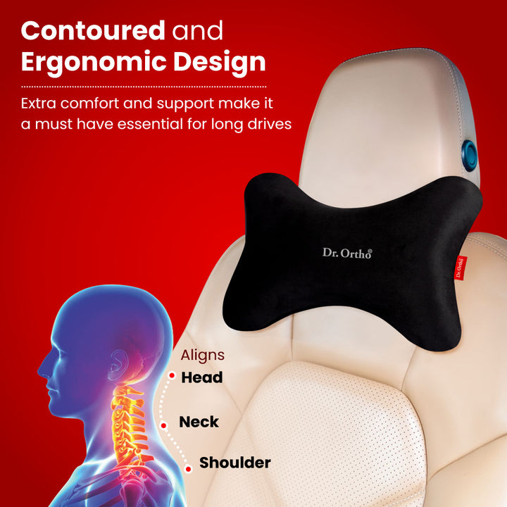 Dr. Ortho Orthopaedic Car Neck Rest Pillow