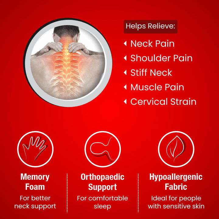 Cervical Pillow for Neck Pain Shop Orthopaedic Pillow Online