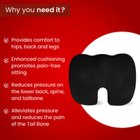 Dr. Ortho Coccyx Tailbone Cushion | Pillow for Tailbone Pain