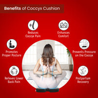 Dr. Ortho Coccyx Tailbone Cushion | Pillow for Tailbone Pain