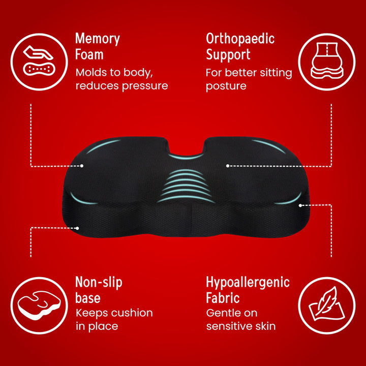 Dr. Ortho Orthopaedic Coccyx Tailbone Cushion