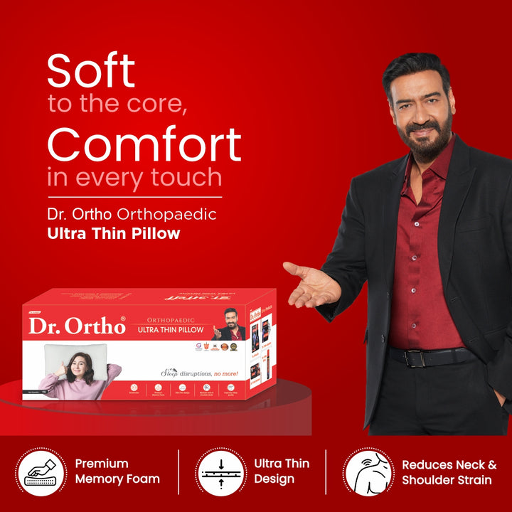 Dr. Ortho Orthopaedic Ultra Thin Pillow