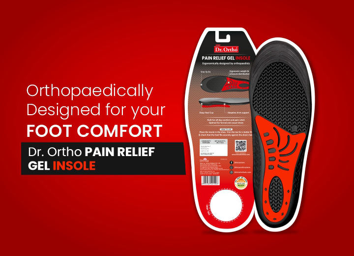 Orthopedic Gel Comfort Insole | Cushioning & Support for Every Step ...