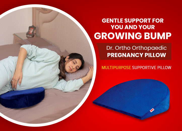 Pregnancy Pillow for Back Belly Support – Ortho