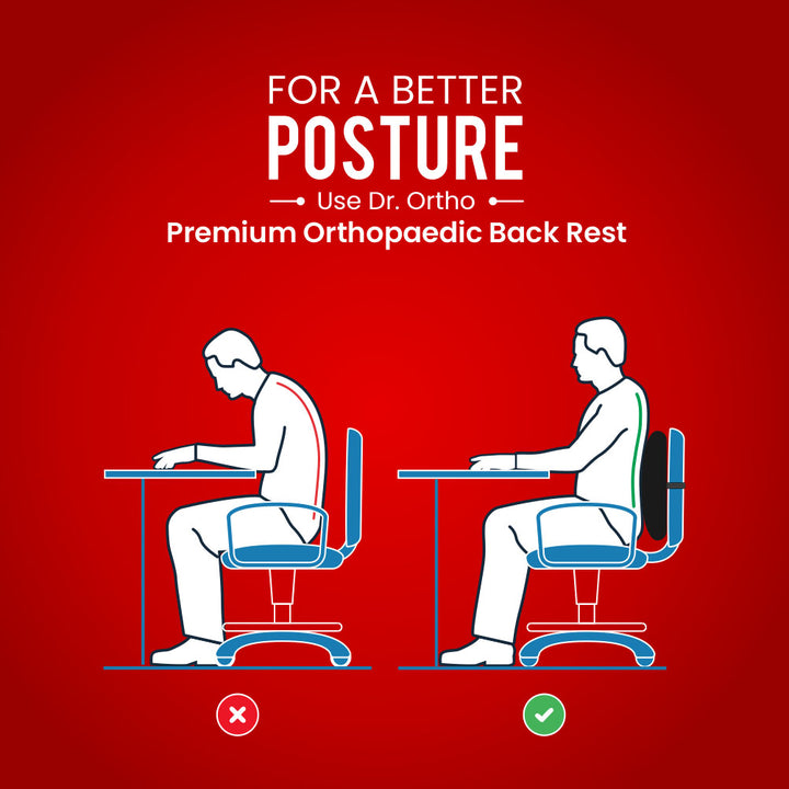 Dr. Ortho Premium Orthopaedic Back Rest