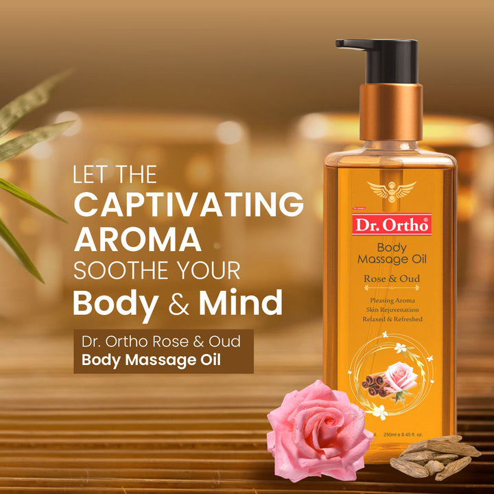 Dr. Ortho Rose & Oud Body Massage Oil