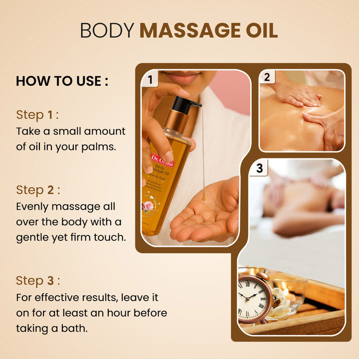 Dr. Ortho Rose & Oud Body Massage Oil