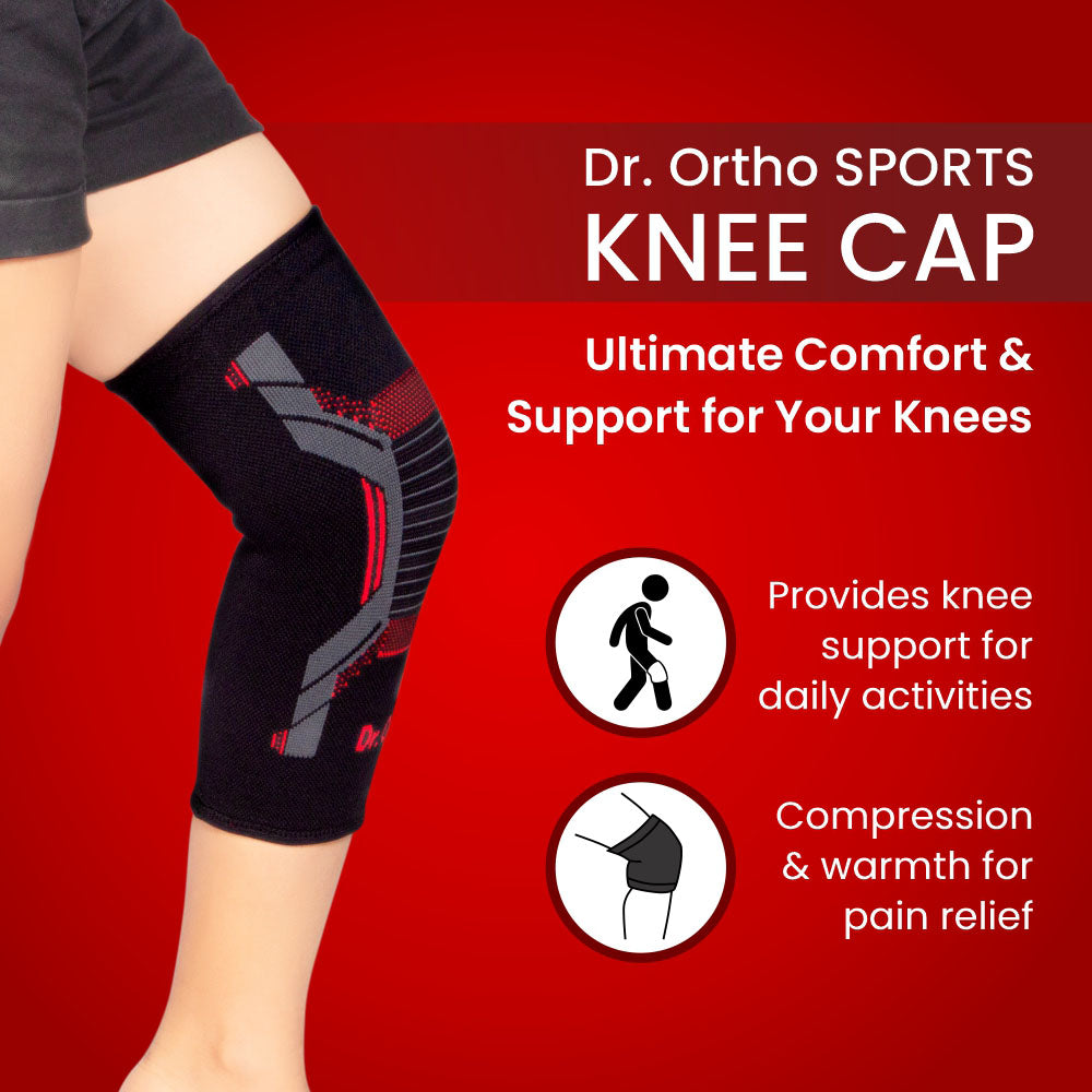 Buy Sports Knee Cap for Pain Relief & Stability – Dr. Ortho