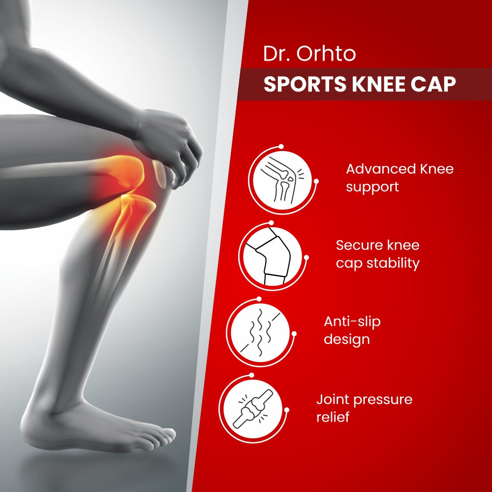 Buy Sports Knee Cap for Pain Relief & Stability – Dr. Ortho