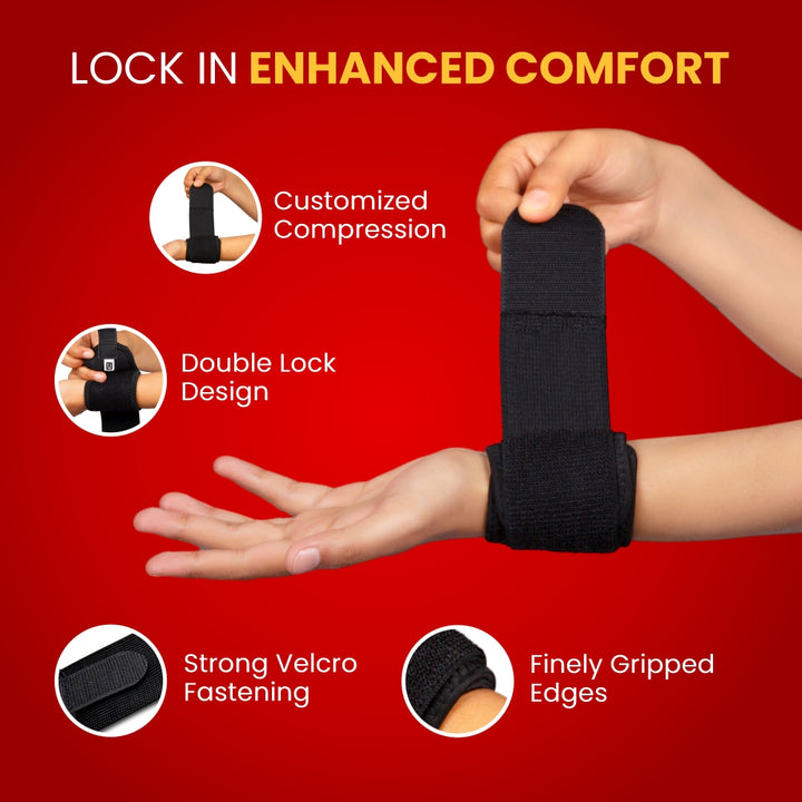 Wrist Support (Neoprene Double Lock)