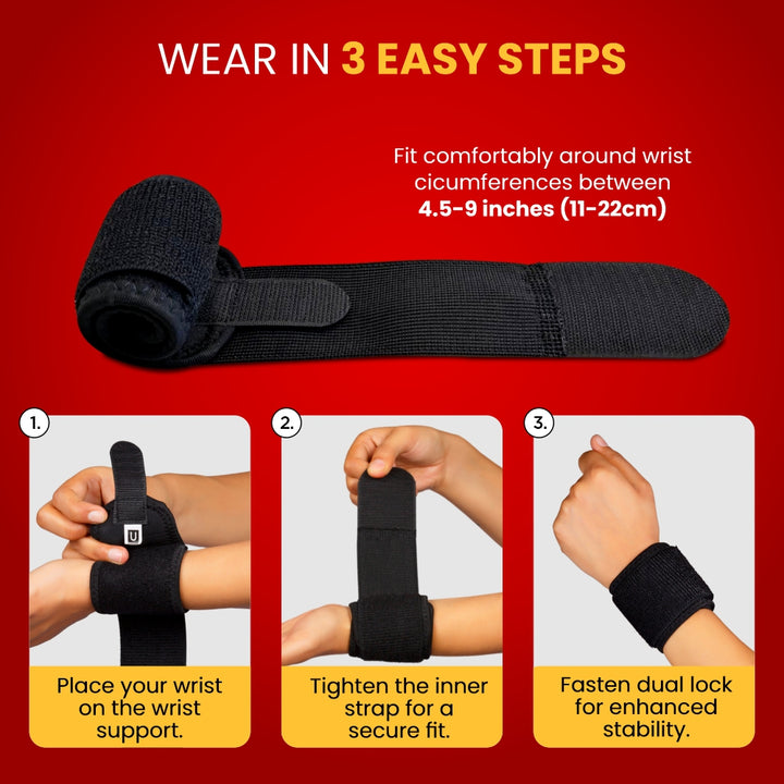 Wrist Support (Neoprene Double Lock)
