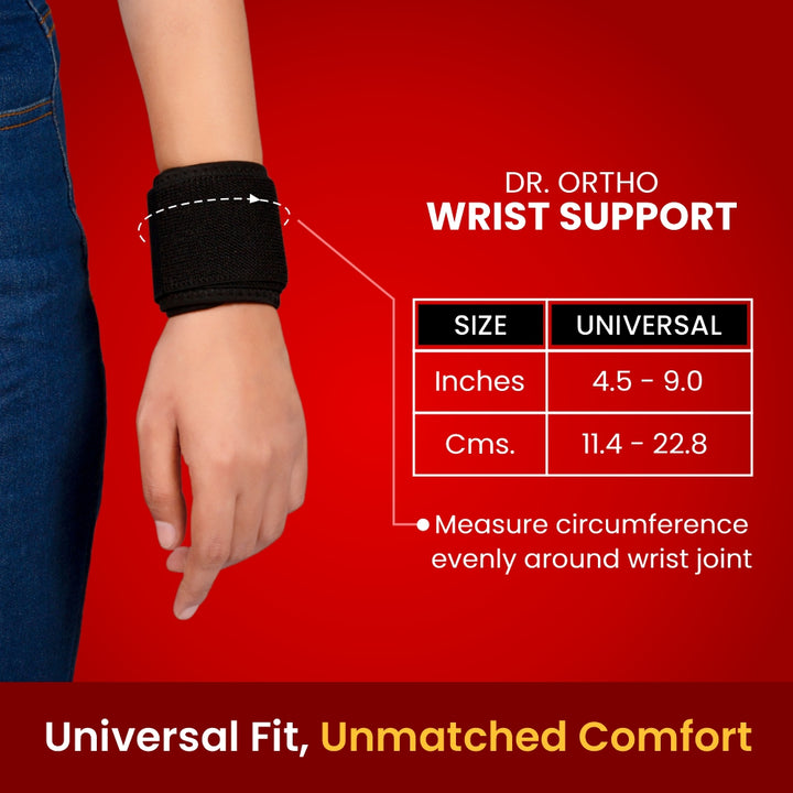 Wrist Support (Neoprene Double Lock)