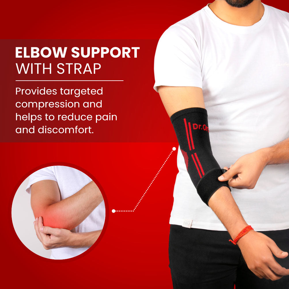Elbow Workmanship Adjustable Elbow Support | Joint Stability for Work and Exercise – Dr ...