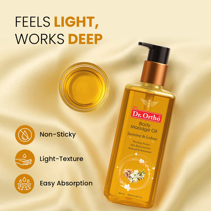 Jasmine & Loban Massage Oil - 250ml