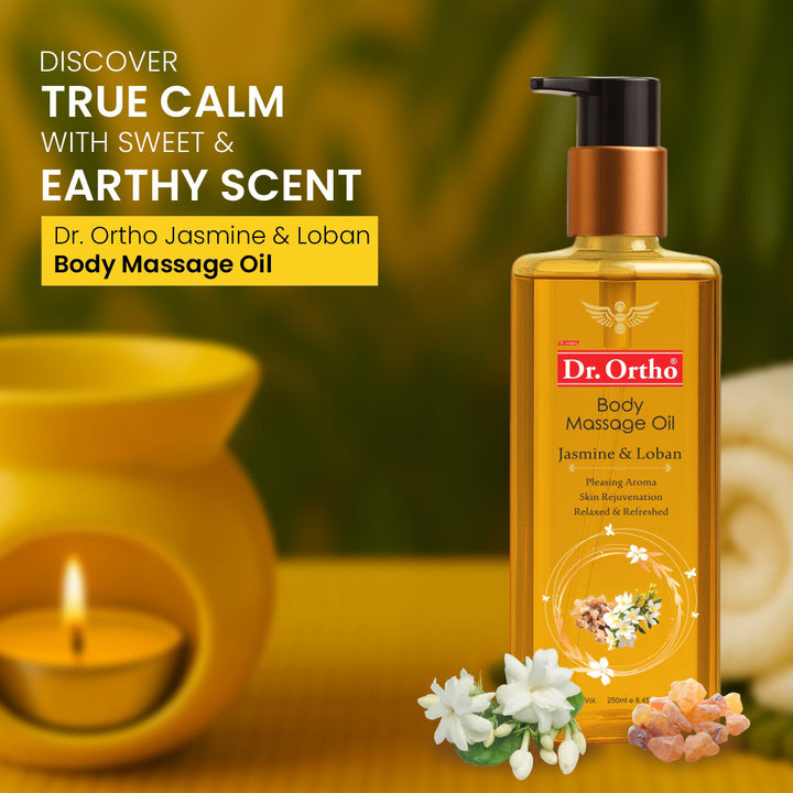 Jasmine & Loban Massage Oil - 250ml