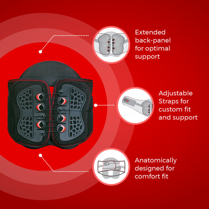 Dr. Ortho Lacepull Lumbo Sacral Belt with Corset