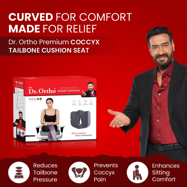 Dr. Ortho Orthopaedic PRO Coccyx Seat Cushion